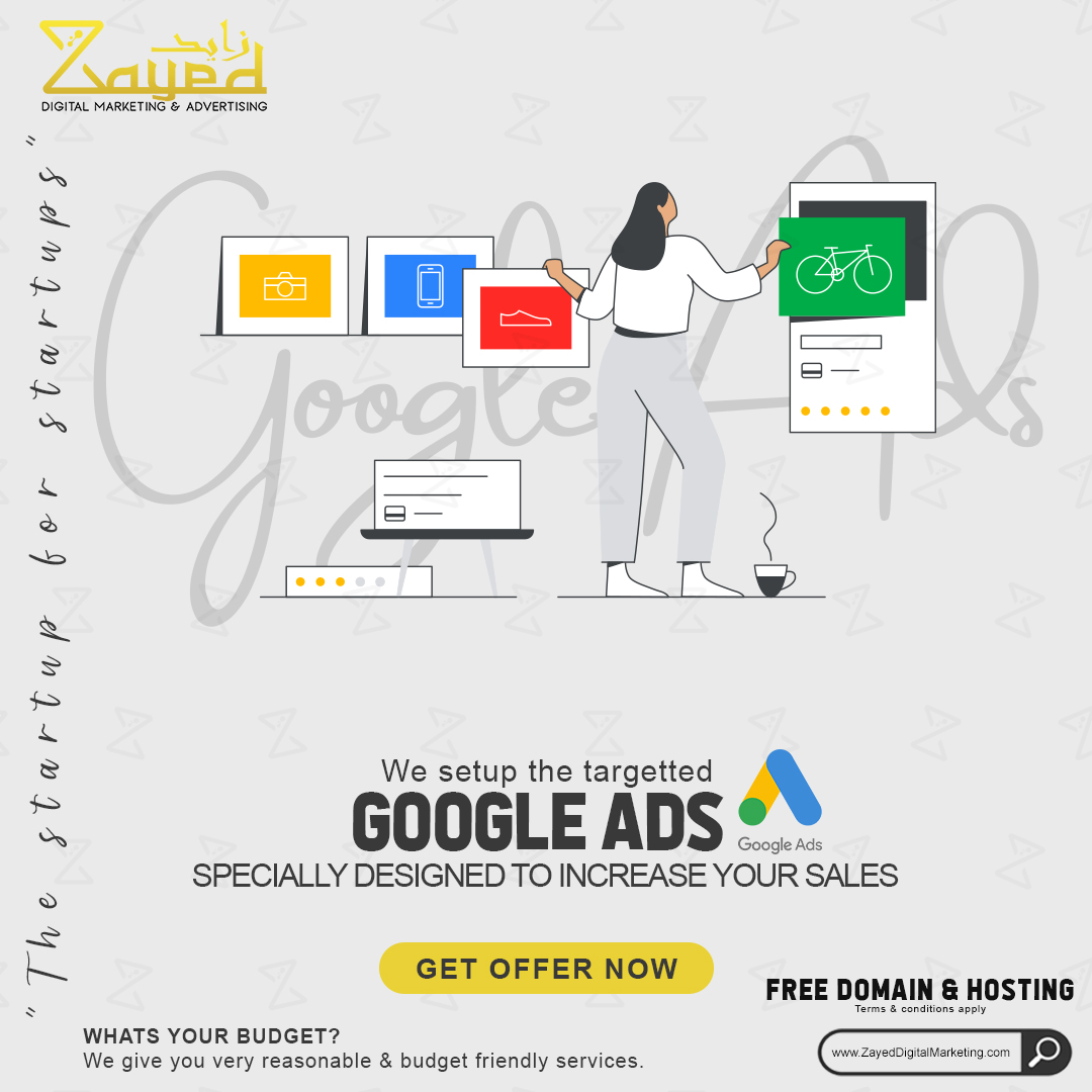 Google Ads Campaign Setup and Management in UAE | Zayed Digital Marketing and Advertising
