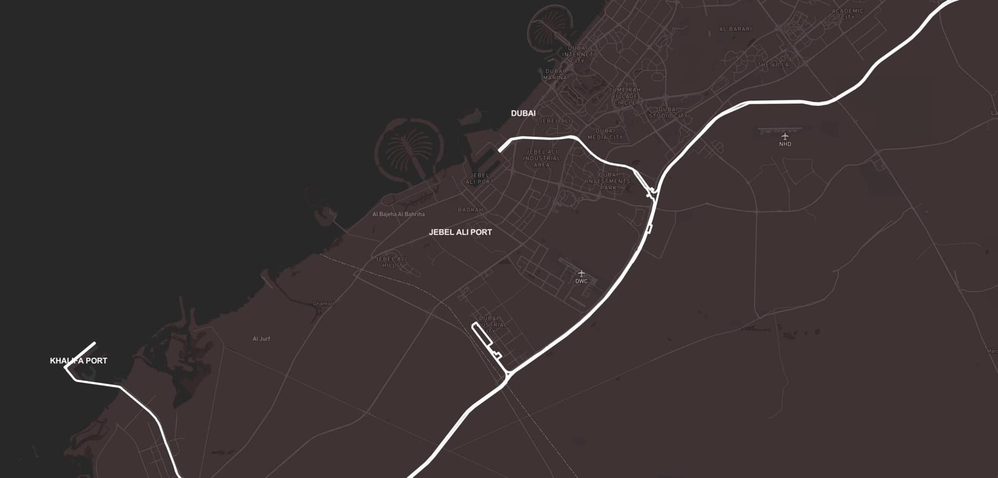 Etihad Rail Map - Construction Completed 100% - See yourself